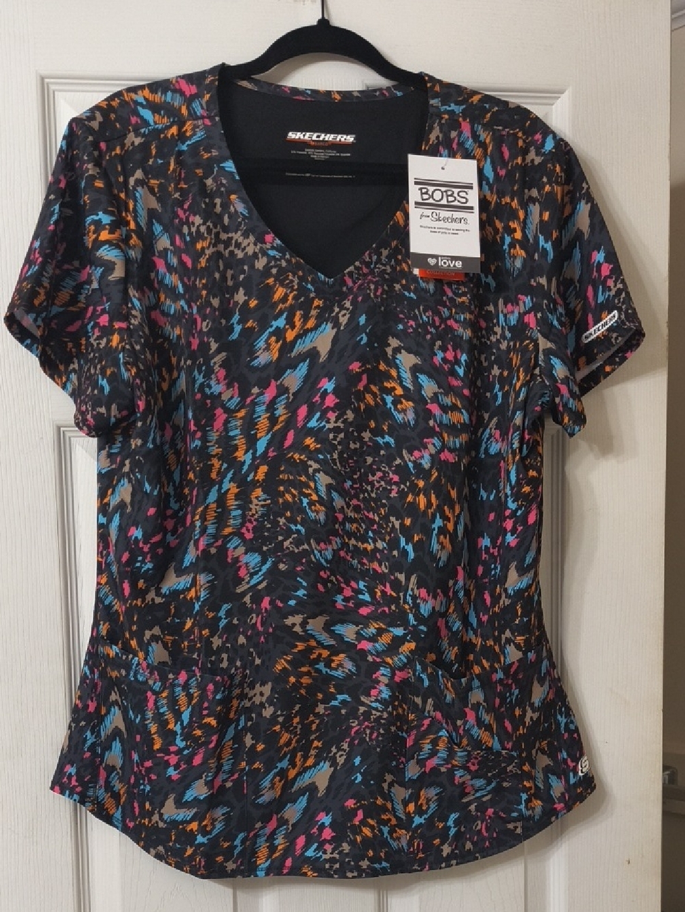 BOBS for Skechers Scrub Top. BEAUTIFUL size XL NWT